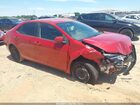 2018 Toyota Corolla Le Red vin: 2T1BURHE5JC981290