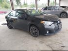 2016 Toyota Corolla S Plus Black vin: 2T1BURHE6GC569033
