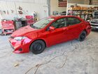 2017 Toyota Corolla Le Red vin: 2T1BURHE6HC870189