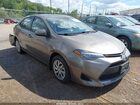 2017 Toyota Corolla Le Gray vin: 2T1BURHE6HC920072
