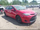 2018 Toyota Corolla Le Red vin: 2T1BURHE6JC982951
