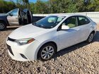 2016 Toyota Corolla Le White vin: 2T1BURHE7GC554279