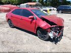 2017 Toyota Corolla Le Red vin: 2T1BURHE7HC751342