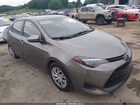 2019 Toyota Corolla Le Brown vin: 2T1BURHE7KC234985