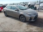 2017 Toyota Corolla Se Серый vin: 2T1BURHE8HC835217