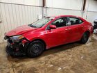 2018 Toyota Corolla Le Red vin: 2T1BURHE8JC983101