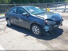 2019 Toyota Corolla L Gray vin: 2T1BURHE8KC209187