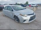 2016 Toyota Corolla Le Silver vin: 2T1BURHE9GC501096