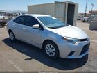 2016 Toyota Corolla L Silver vin: 2T1BURHE9GC604762