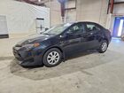 2017 Toyota Corolla L Black vin: 2T1BURHE9HC871336