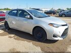 2017 Toyota Corolla Le Серебряный vin: 2T1BURHE9HC913620