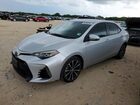 2017 Toyota Corolla Se Silver vin: 2T1BURHE9HC931499