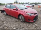 2018 Toyota Corolla Le Red vin: 2T1BURHE9JC052946