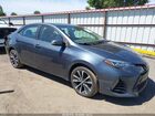 2019 Toyota Corolla Se Blue vin: 2T1BURHE9KC199477
