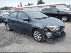 2016 Toyota Corolla Le Blue vin: 2T1BURHEXGC655557