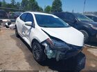 2017 Toyota Corolla Le White vin: 2T1BURHEXHC843867
