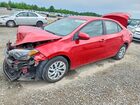 2018 Toyota Corolla Красный vin: 2T1BURHEXJC024105