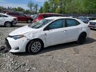 2019 Toyota Corolla Le White vin: 2T1BURHEXKC232809
