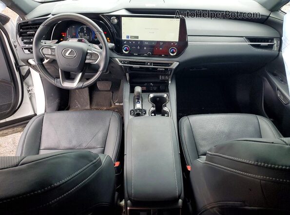 2T2BBMCA0PC021974 2023 LEXUS RX White წინა პანელის ხედი