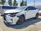 2019 Lexus Rx 350 F Sport White vin: 2T2BZMCA0KC182653