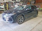 2020 Lexus Rx 450h Black vin: 2T2HGMDA1LC051344