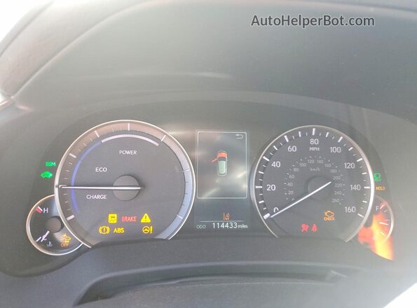 2T2HGMDA2MC068588 2021 LEXUS RX Gray Вид щитка приладів