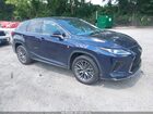2020 Lexus Rx 350 F Sport Blue vin: 2T2SZMDA2LC252377