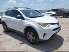2018 Toyota Rav4 Le White vin: 2T3BFREVXJW700850