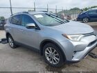 2017 Toyota Rav4 Limited Silver vin: 2T3DFREV0HW633047