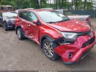 2017 Toyota Rav4 Limited Red vin: 2T3DFREV6HW655912