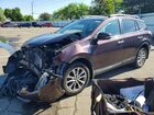 2017 Toyota Rav4 Limited Burgundy vin: 2T3DFREVXHW684183