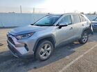 2020 Toyota Rav4 Limited Silver vin: 2T3DWRFV1LW074969