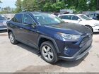 2019 Toyota Rav4 Hybrid Limited Dark Blue vin: 2T3DWRFV7KW017299