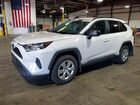2019 Toyota Rav4 Le White vin: 2T3F1RFV7KW003054