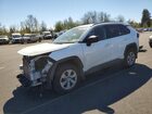 2021 Toyota Rav4 Le White vin: 2T3F1RFV8MW173832