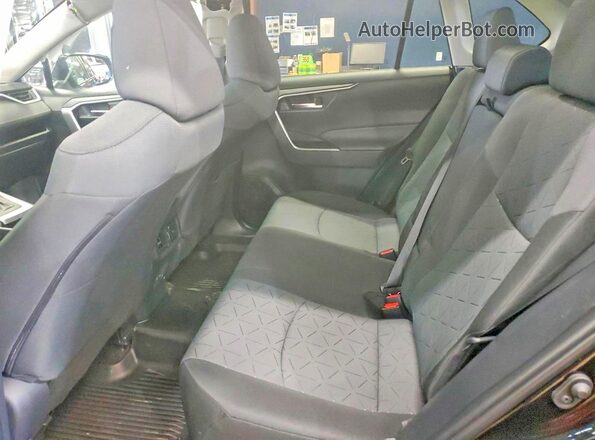 2T3P1RFVXSW635079 2025 TOYOTA RAV4 Black Rear interior view