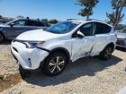 2017 Toyota Rav4 Xle White vin: 2T3RFREV1HW672798