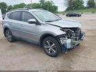 2017 Toyota Rav4 Xle Silver vin: 2T3RFREVXHW569007