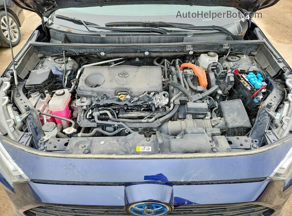 2T3RWRFV2RW212128 2024 TOYOTA RAV4 Blue Widok komory silnika