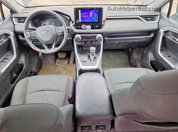 2T3RWRFV2RW212128 2024 TOYOTA RAV4 Blue Widok deski rozdzielczej