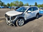 2020 Toyota Rav4 Hybrid Xle White vin: 2T3RWRFV5LW087391