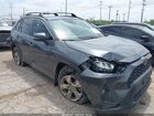2021 Toyota Rav4 Xle Gray vin: 2T3W1RFV8MC123093