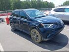 2018 Toyota Rav4 Le Dark Blue vin: 2T3ZFREV2JW493837