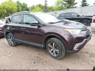 2016 Toyota Rav4 Le Purple vin: 2T3ZFREV7GW267611