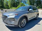 2019 Hyundai Santa Fe Limited 2.4l Gray vin: 5NMS5CAD7KH033089