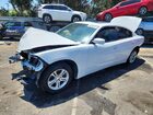 2022 Dodge Charger Sxt White vin: 2C3CDXBG1NH157225