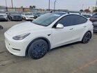 2023 Tesla Model Y White vin: 7SAYGAEE1PF881184