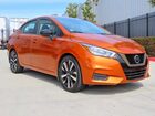 2022 Nissan Versa Sr Orange vin: 3N1CN8FV4NL852929
