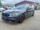 2018 Bmw 750 Xi Black vin: WBA7F2C55JB238705