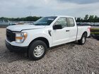 2021 Ford F150 Super Cab White vin: 1FTEX1EP1MFC69320